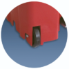LIXEIRA QUADRADA C/ PEDAL 100L JSN - Image 4